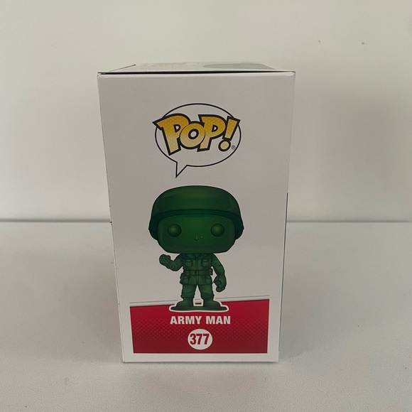 Funko POP! Disney Pixar Toy Story Army Man #377 Metallic Box Lunch Exclusive - Picture 2 of 4